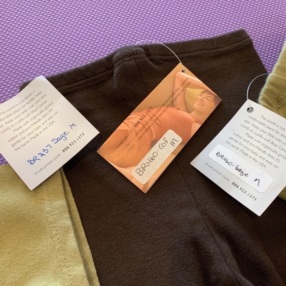 Blue Canoe Organic Girl Gift Set Kimono Layering Top, Leggings, Pant 9-12 months - Picture 4 of 6